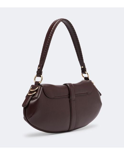 Ganni Brown B-Kat Small Shoulder Bag