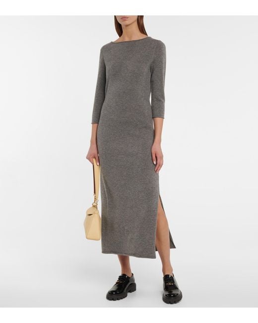 Polo Ralph Lauren Cashmere Sweater Dress in Gray Lyst