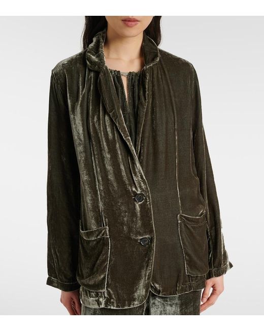 Velvet Green Kyla Blazer