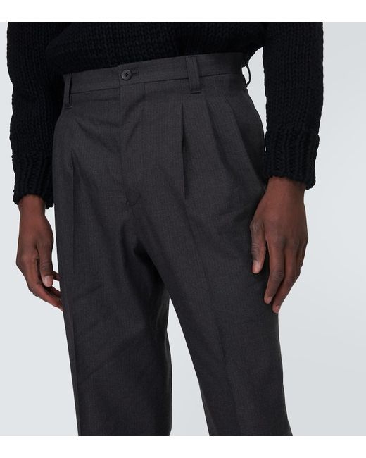 Pantalones McCloud Santome de mezcla de lana Visvim de hombre de color Gray