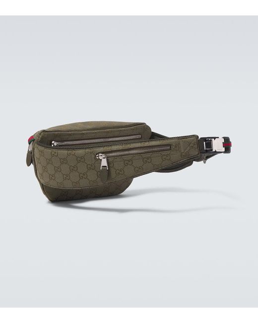 Gucci Guerteltasche Gg Large Aus Canvas in Green für Herren