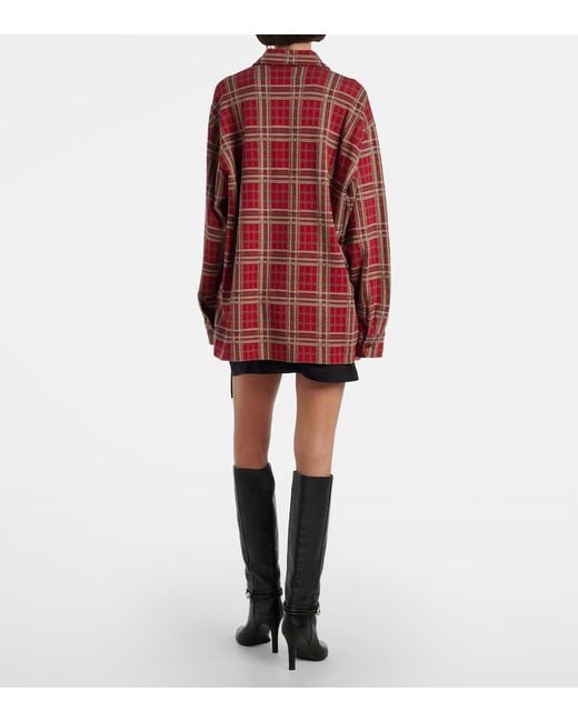 Isabel Marant Red Hemd Brunagd Aus Baumwolle