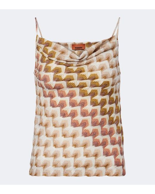Missoni Metallic Lame Top