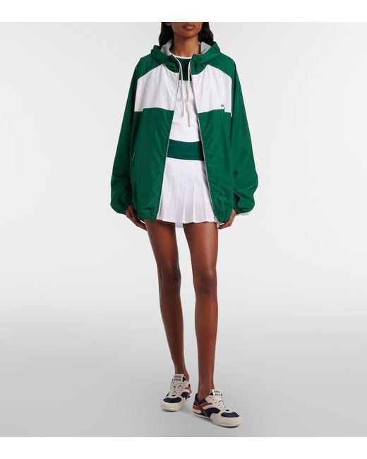 Miu Miu Green X New Balance Colorblocked Poplin Jacket