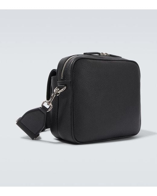 Borsa A Tracolla Con Dettaglio Web Misura Piccola di Gucci in Black da Uomo