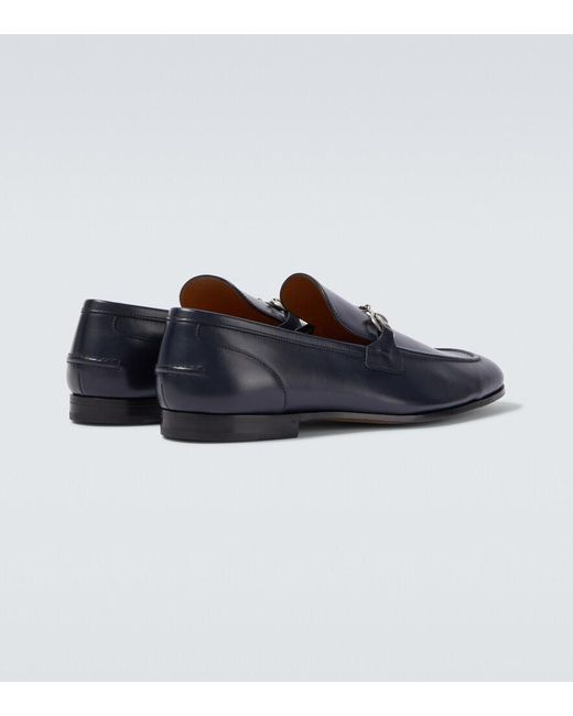 Gucci Blue Loafers for men