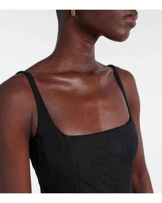 Abito Midi Agave di Jacquemus in Black