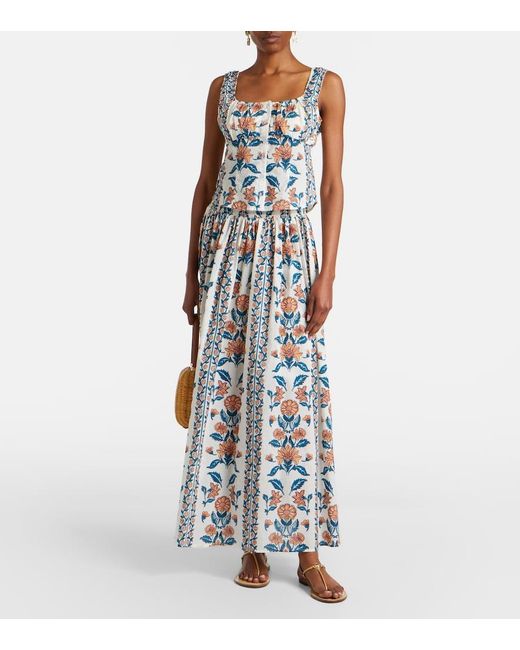Montce Blue Mandy Floral Cotton Top