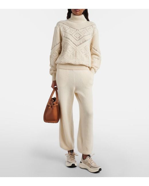 Tod's White Sneakers Mit Leder