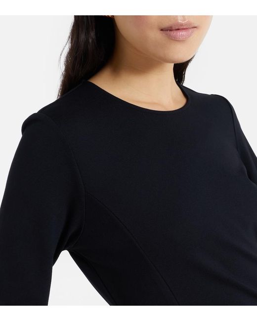 Dorothee Schumacher Black Cloudy Allure Maxi Dress