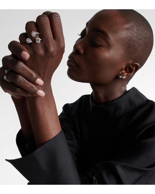 Messika Metallic My Twin Trilogy 18Kt Ring With Diamonds