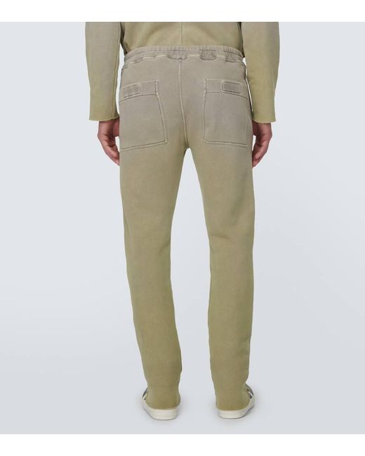 X Rick Owens - Pantaloni sportivi in misto cotone di Moncler Genius in Natural da Uomo