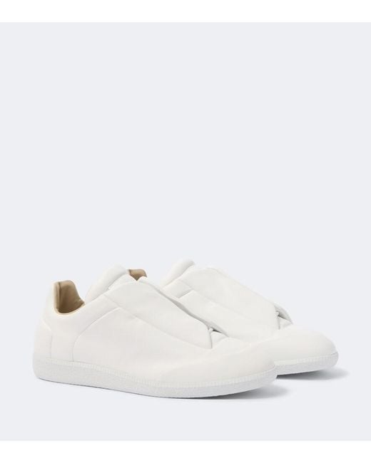 Maison Margiela White Future Low-Top Leather Sneakers for men