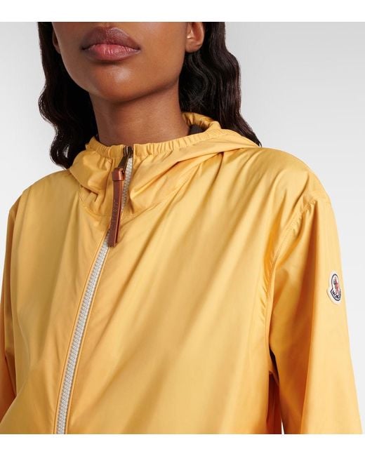 Moncler Yellow Fegeos Technical Jacket