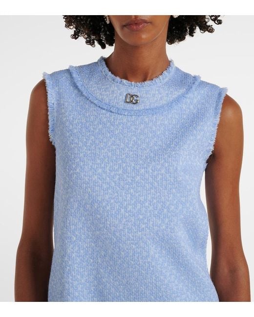 Dolce & Gabbana Blue Summer Dresses