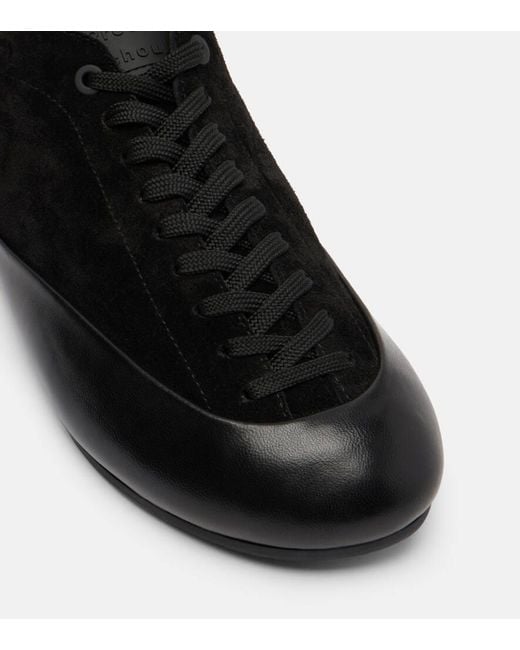 Zapatillas Arcadia De Ante Y Piel Proenza Schouler de color Black