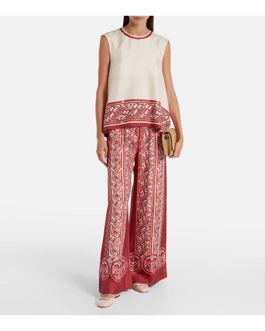 Jimmy Choo Pink Belinda Patent Leather Flats