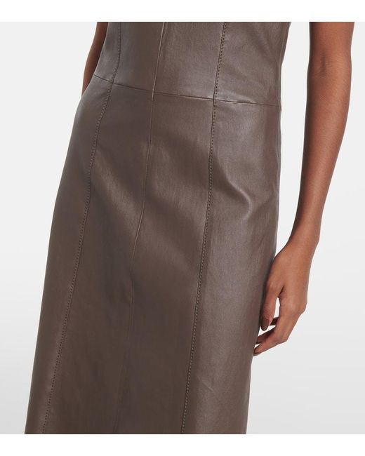 Joseph Brown Midikleid Aus Leder