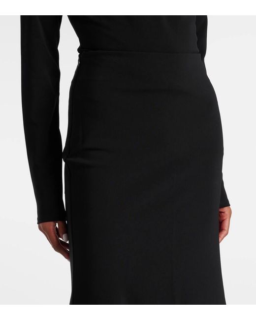 Dorothee Schumacher Black Soft Shape Midi Skirt