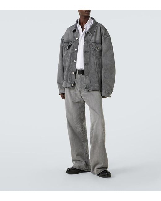 Junya Watanabe Gray X Levi's Straight Jeans for men