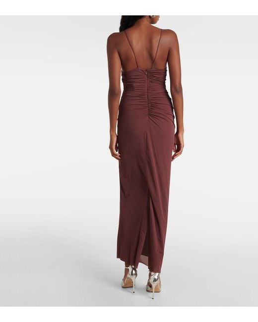 Christopher Esber Purple Venus Gown