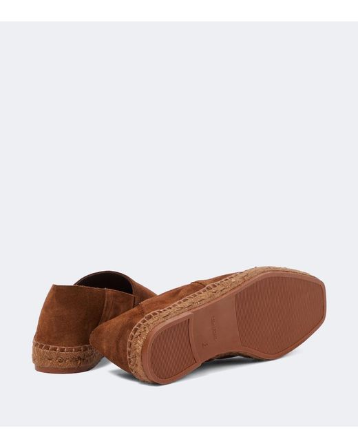 Tom Ford Brown Barnes Suede Espadrilles for men