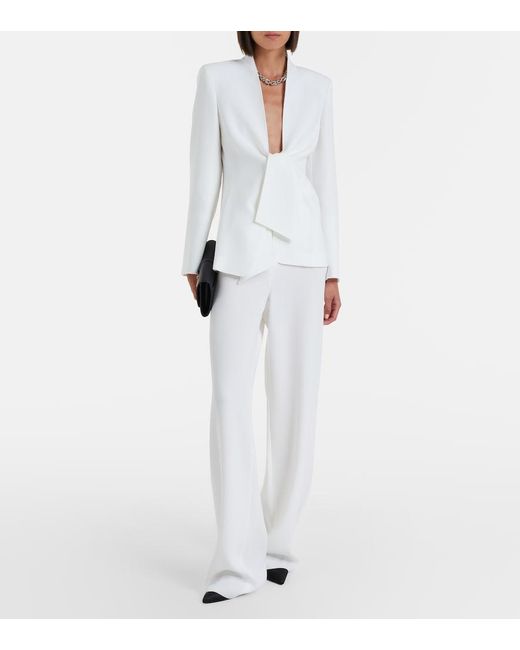 Max Mara White Cady Jacket