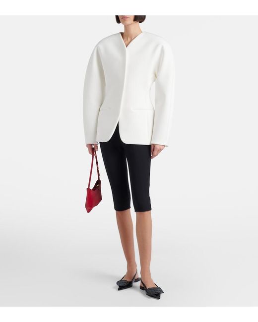 Jacquemus White Ovalo Jacket