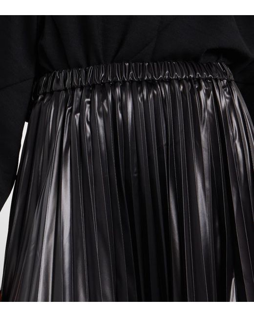 Junya Watanabe Black Maxirock Aus Jersey