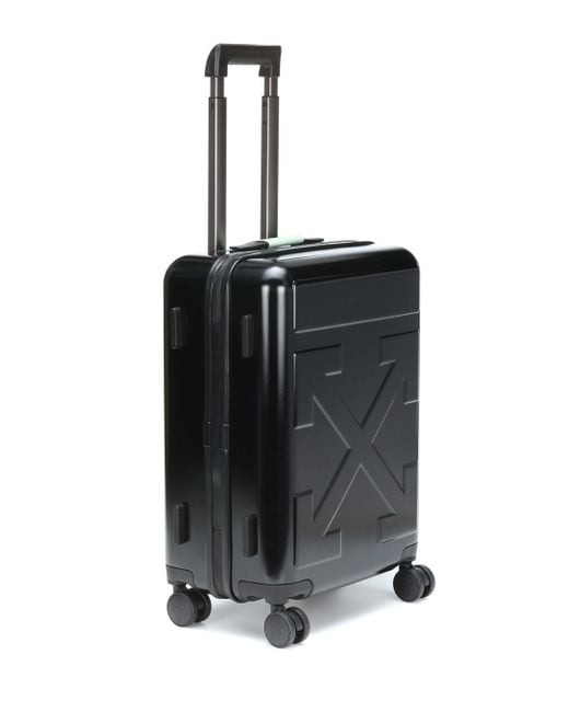 off white suitcase black