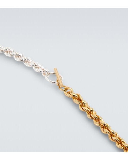 Jil Sander Halskette Chain in White für Herren