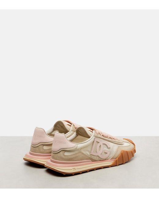 Dolce & Gabbana Pink Dolce & Gabbana Dg Athletic Sneakers
