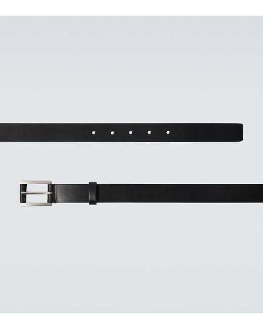 Tom Ford Black Leather Belt for men