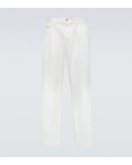 Polo Ralph Lauren White Whitman Chino Pants for men