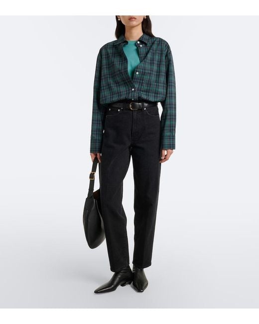 Agolde Black '80S Straight Jeans