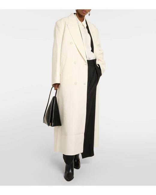 Manteau Oversize Gaia En Laine Melangee Frankie Shop en coloris Natural