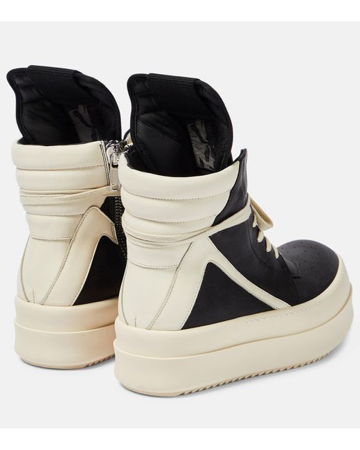 Rick Owens Luxor Leather Overtheknee Boots in Black Lyst