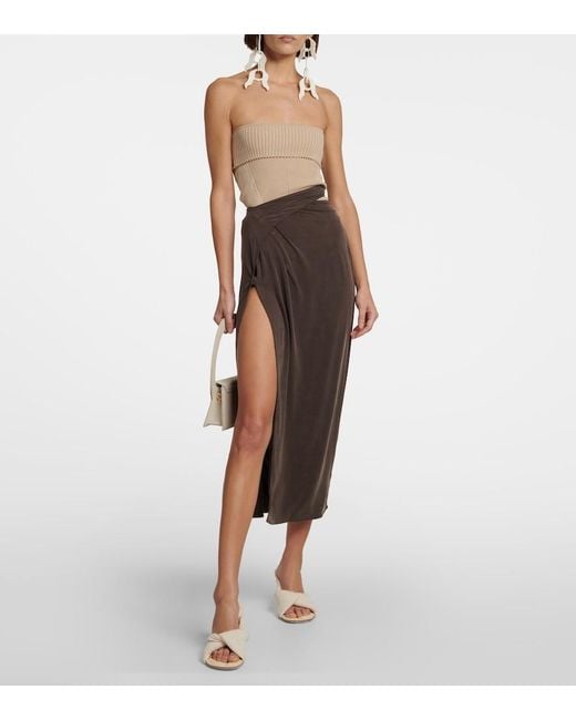 Jacquemus Brown Skirts