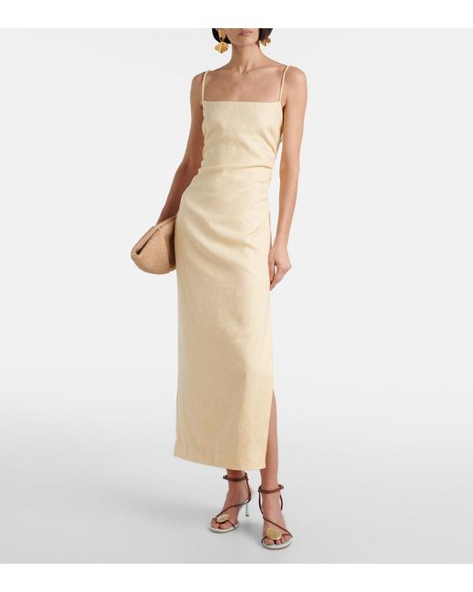 Sir Natural Tamara Linen Midi Dress