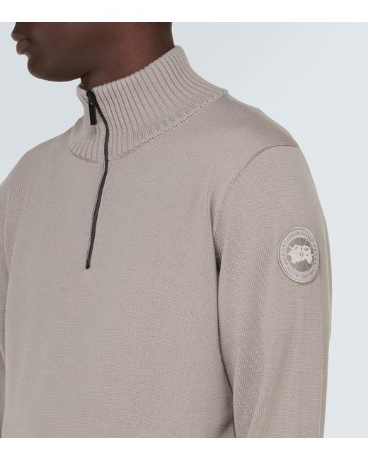 Canada Goose Pullover Rosseau Aus Wolle in Gray für Herren