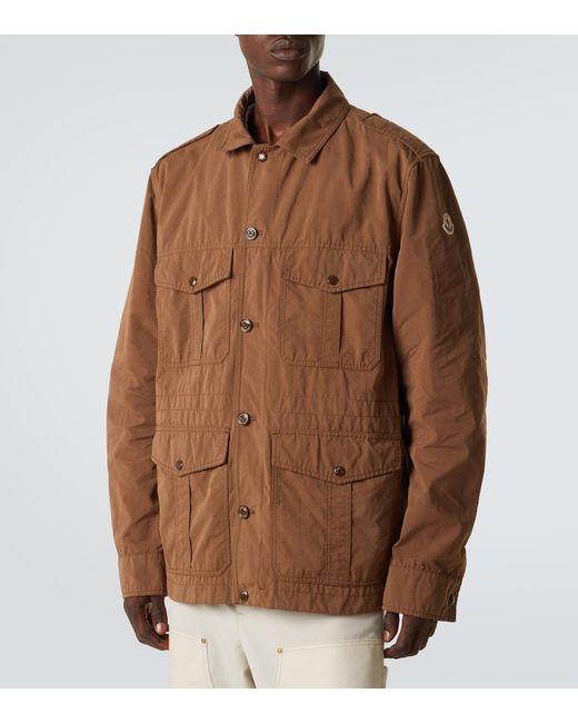 Moncler Brown Amnicon Field Jacket for men