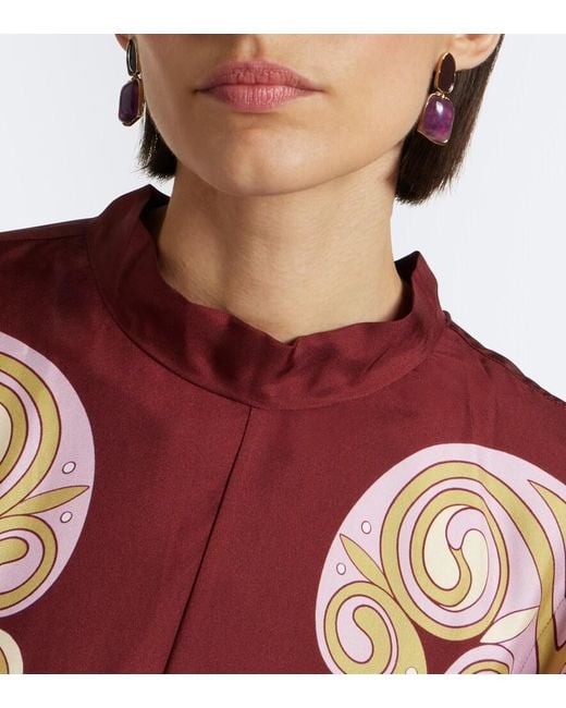 LaDoubleJ Purple Spells 24Kt-Plated Drop Earrings