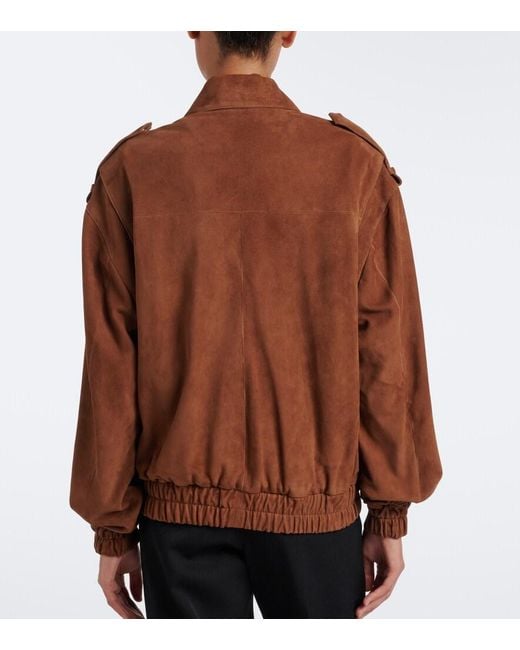 Arma Brown Halti Suede Blouson Jacket