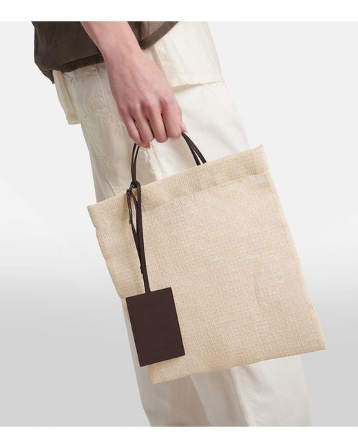 Cabas Barn Mini The Row en coloris Natural