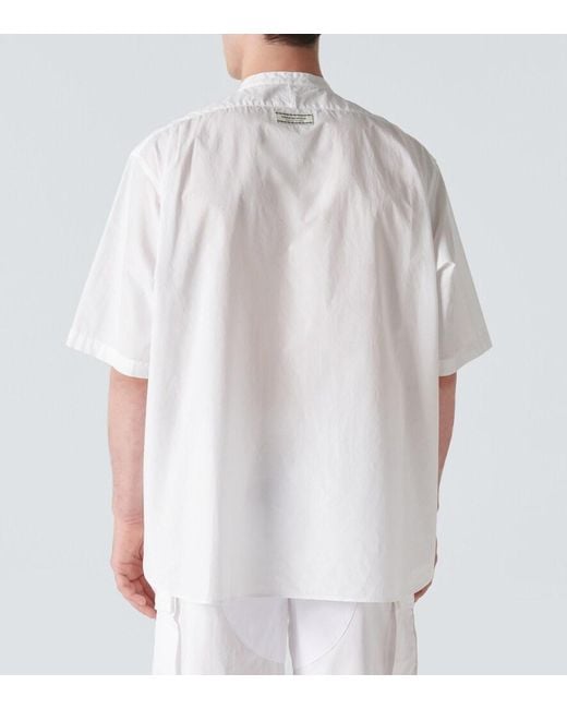 Undercover White Cotton Shirt for men