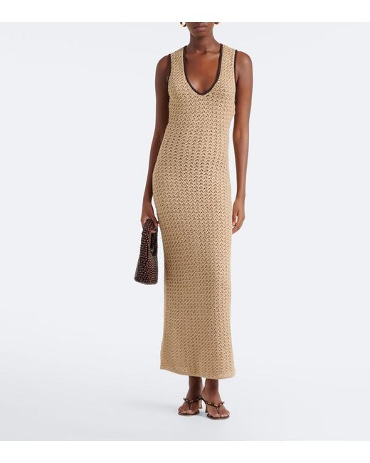 Sir Natural Ellinor Crochet Cotton Maxi Dress