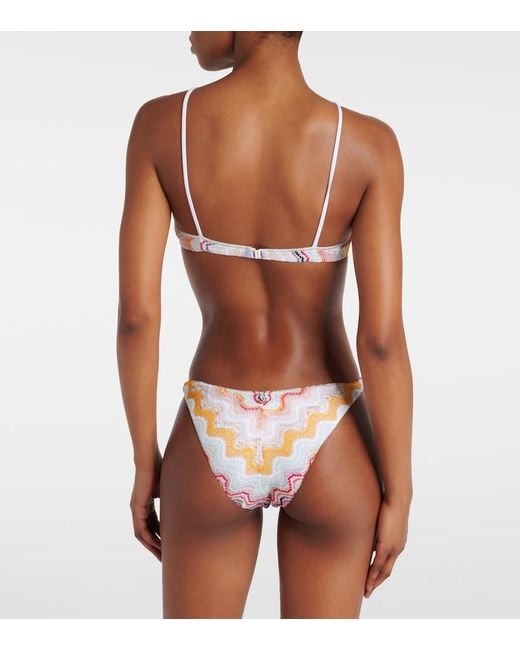 Missoni White Zig Zag Bikini