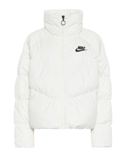 Nike White Down Jacket