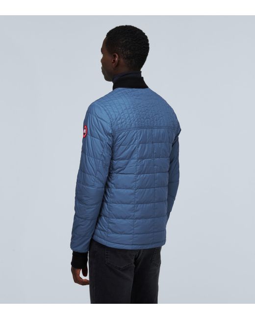 Canada Goose Dunham Quilted Ripstop Jacket in Blue for Men | Lyst