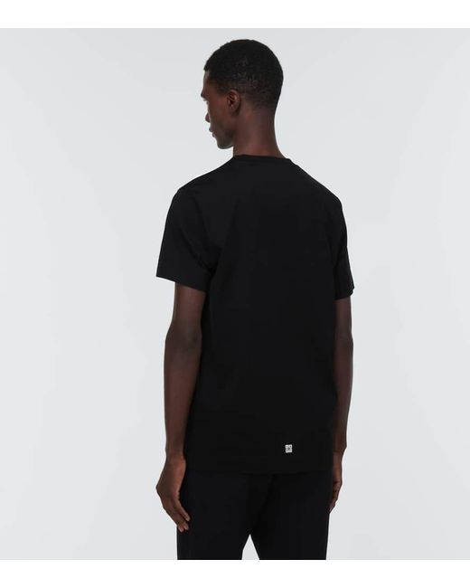 Givenchy X Disney® Printed Cotton T-shirt in Black for Men